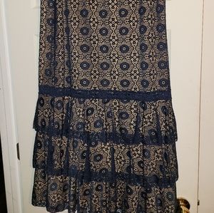 Zadie b's Navy Blue Skirt